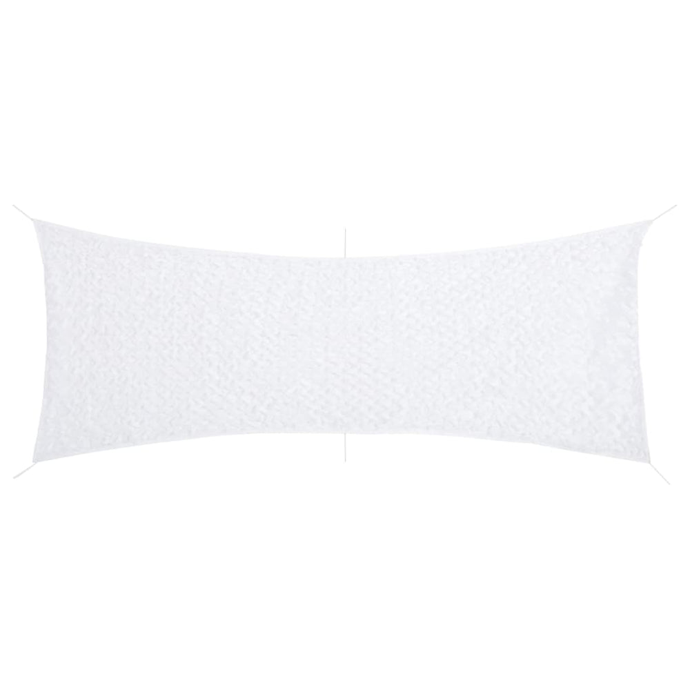 Weißes Tarnnetz 525x205 cm mit Tasche