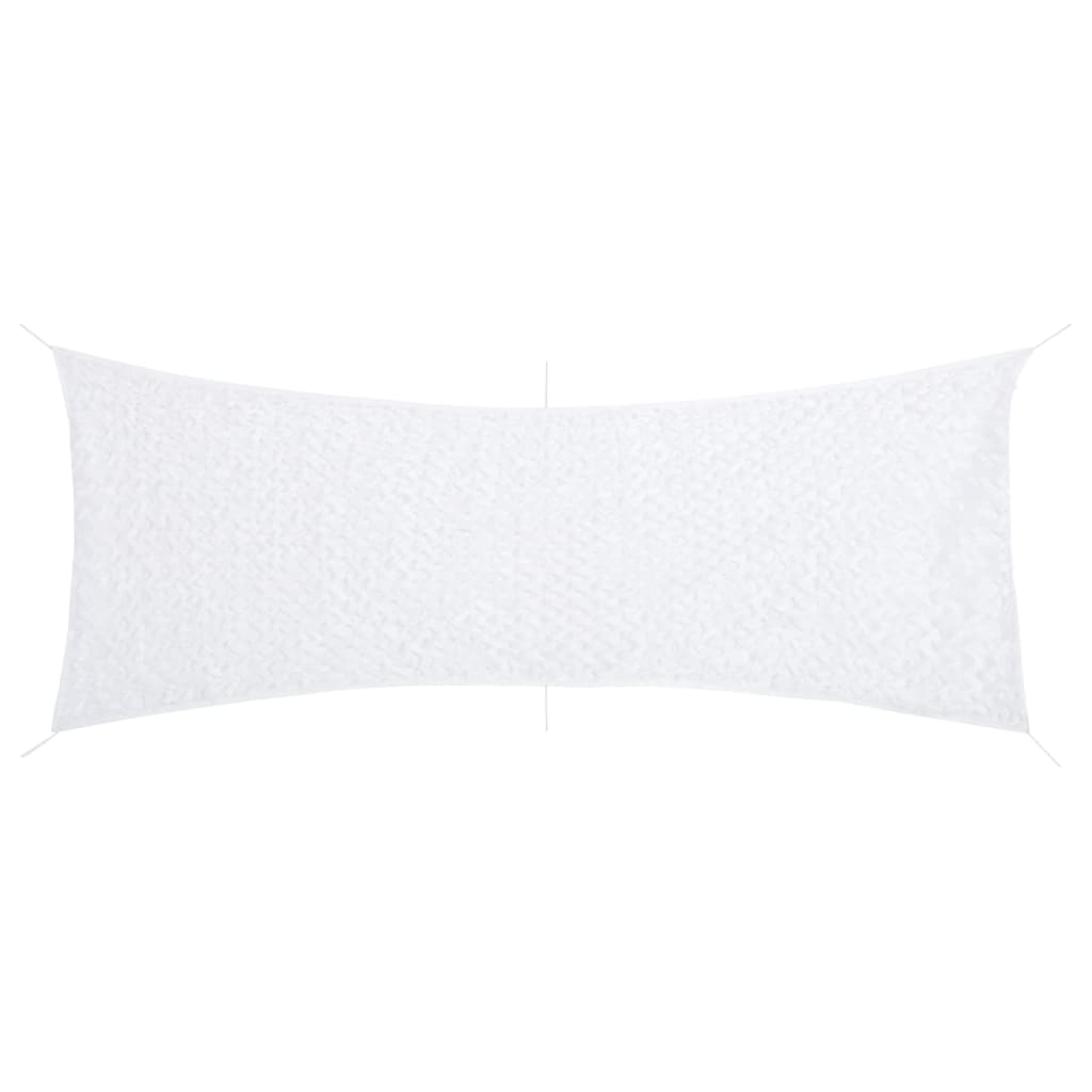 Weißes Tarnnetz 525x205 cm mit Tasche