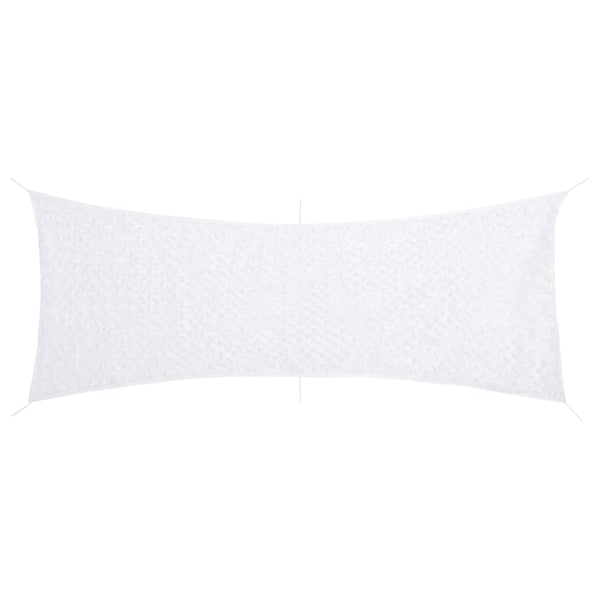 Weißes Tarnnetz 525x205 cm mit Tasche