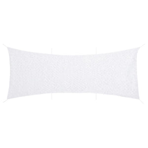 Weißes Tarnnetz 623x203 cm mit Tasche