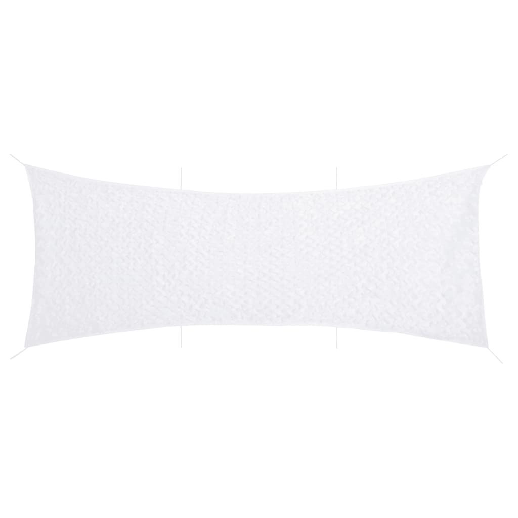 Weißes Tarnnetz 623x203 cm mit Tasche