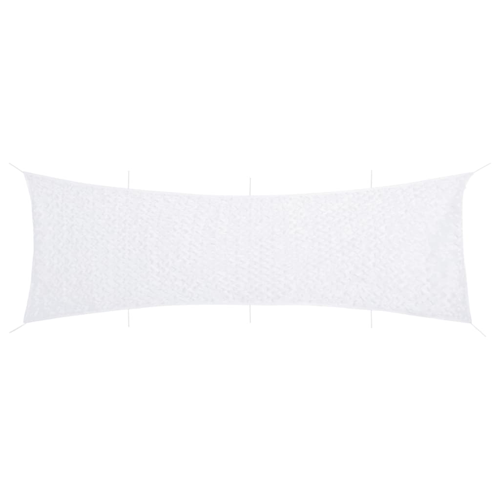 Weißes Tarnnetz 809x207 cm mit Tasche