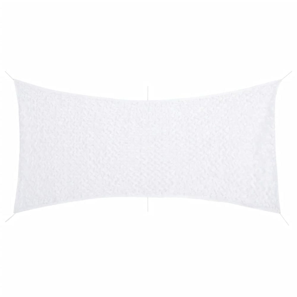 Weißes Tarnnetz 506x279 cm mit Tasche