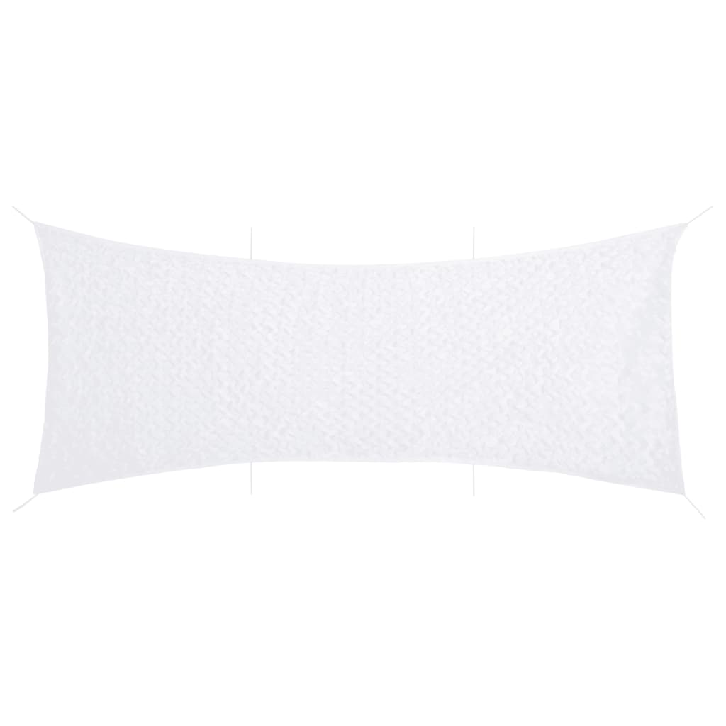 Weißes Tarnnetz 627x290 cm mit Tasche