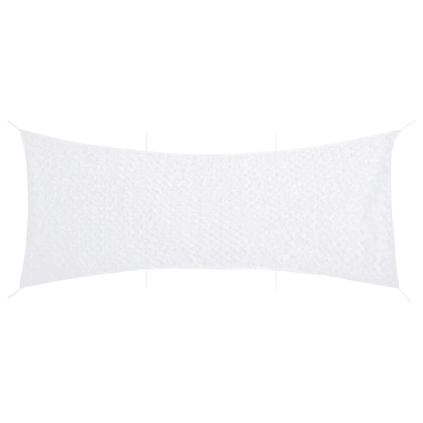 Weißes Tarnnetz 627x290 cm mit Tasche