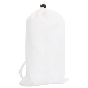 Weißes Tarnnetz 627x290 cm mit Tasche
