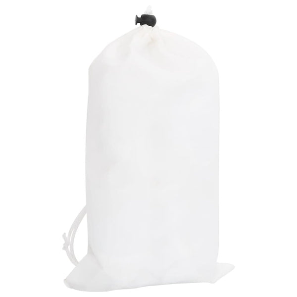 Weißes Tarnnetz 627x290 cm mit Tasche