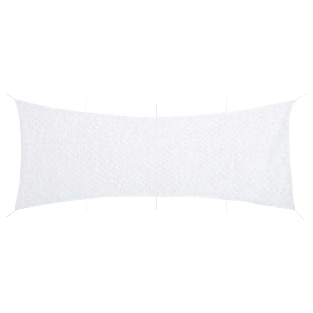 Weißes Tarnnetz 833x297 cm mit Tasche
