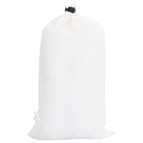 Weißes Tarnnetz 833x297 cm mit Tasche