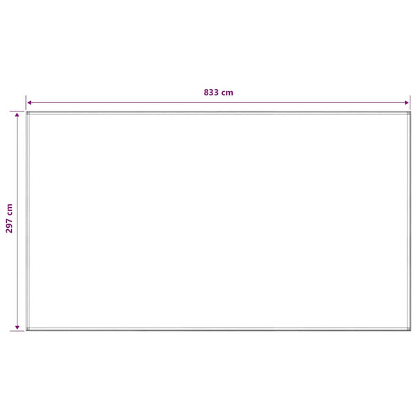 Weißes Tarnnetz 833x297 cm mit Tasche