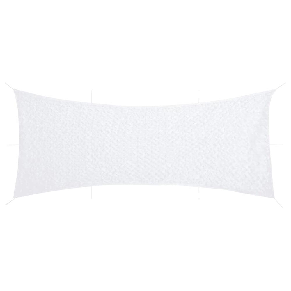 Weißes Tarnnetz 708x423 cm mit Tasche