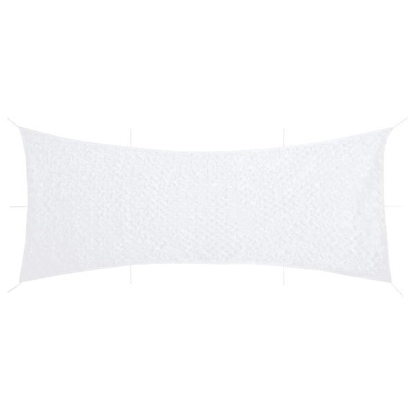 Weißes Tarnnetz 708x423 cm mit Tasche