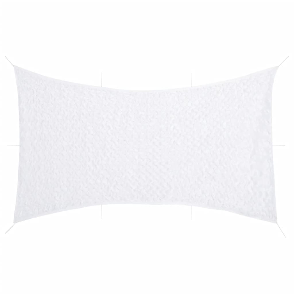 Weißes Tarnnetz 618x512 cm mit Tasche