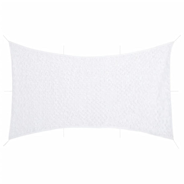 Weißes Tarnnetz 618x512 cm mit Tasche