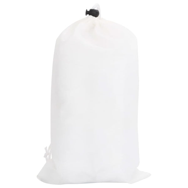 Weißes Tarnnetz 618x512 cm mit Tasche
