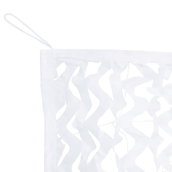 Weißes Tarnnetz 618x512 cm mit Tasche