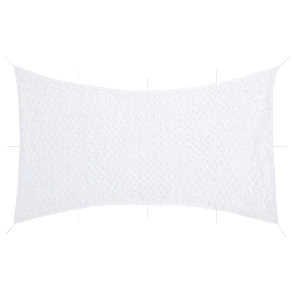 Weißes Tarnnetz 816x520 cm mit Tasche