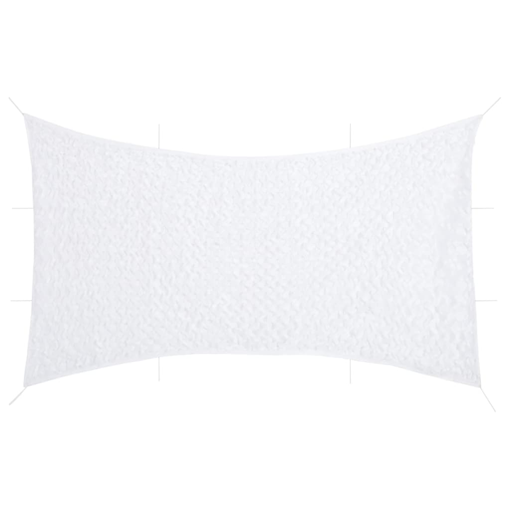 Weißes Tarnnetz 729x602 cm mit Tasche