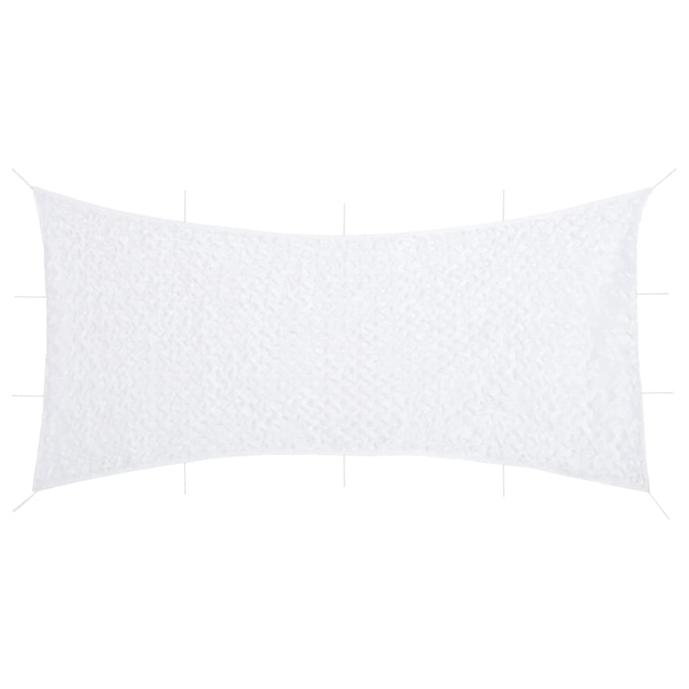 Weißes Tarnnetz 833x609 cm mit Tasche