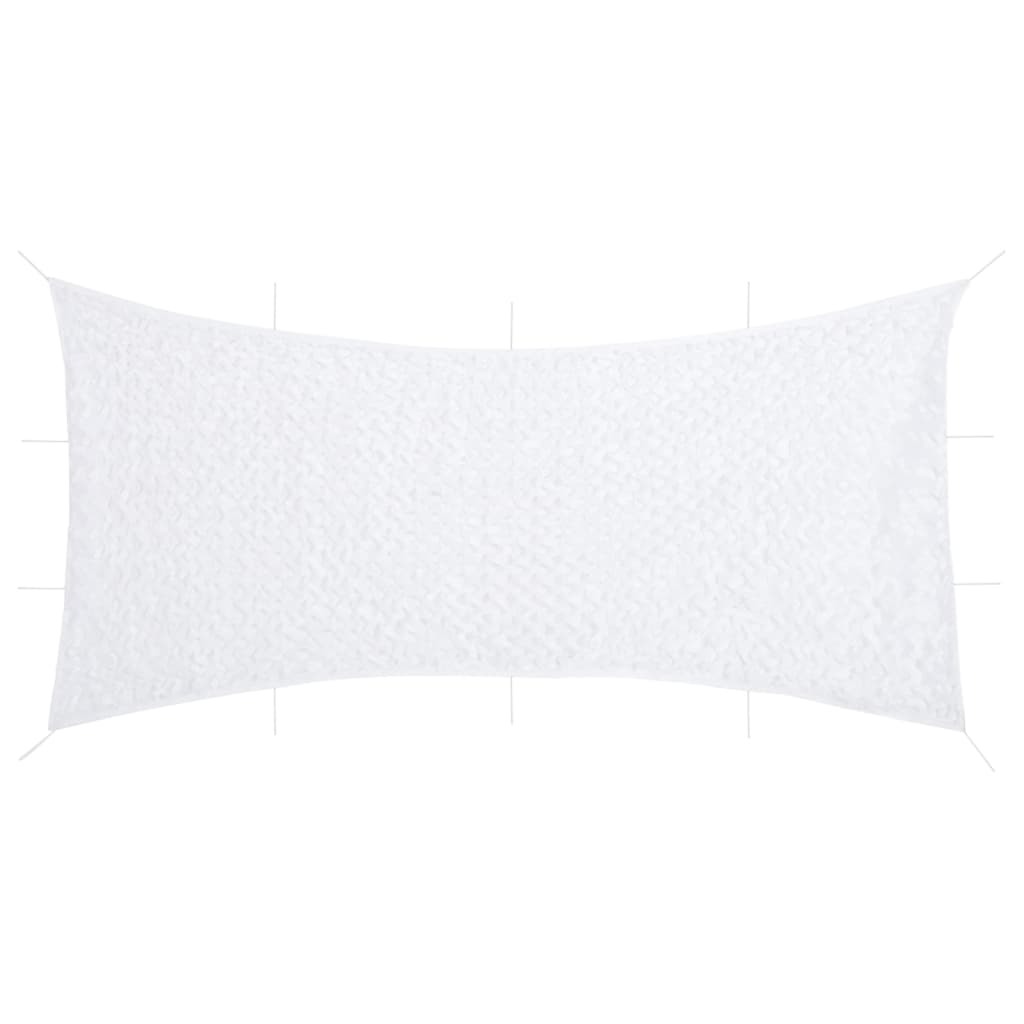 Weißes Tarnnetz 833x609 cm mit Tasche