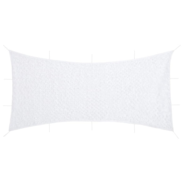 Weißes Tarnnetz 833x609 cm mit Tasche
