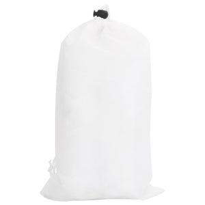 Weißes Tarnnetz 833x609 cm mit Tasche