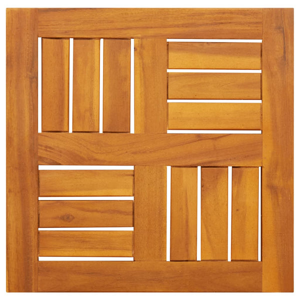 Akazie Tischplatte 40x40 cm