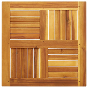 Akazie Tischplatte 60x60 cm