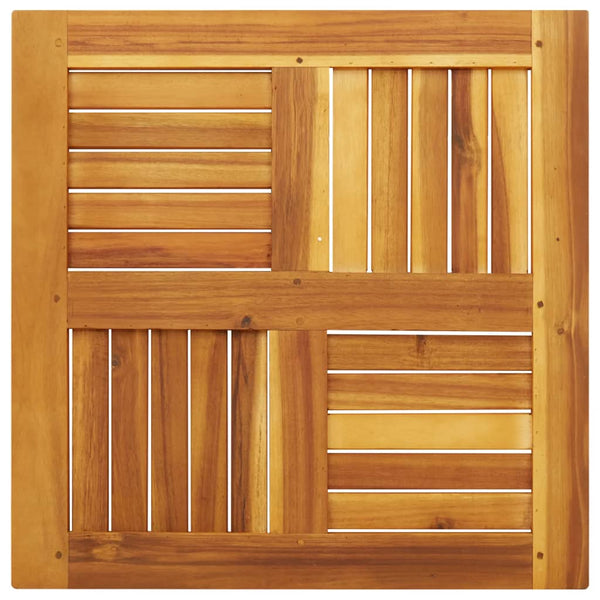 Akazie Tischplatte 60x60 cm