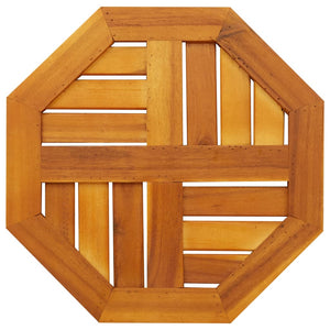 Akazie Tischplatte, 40x40 cm, Achteckig