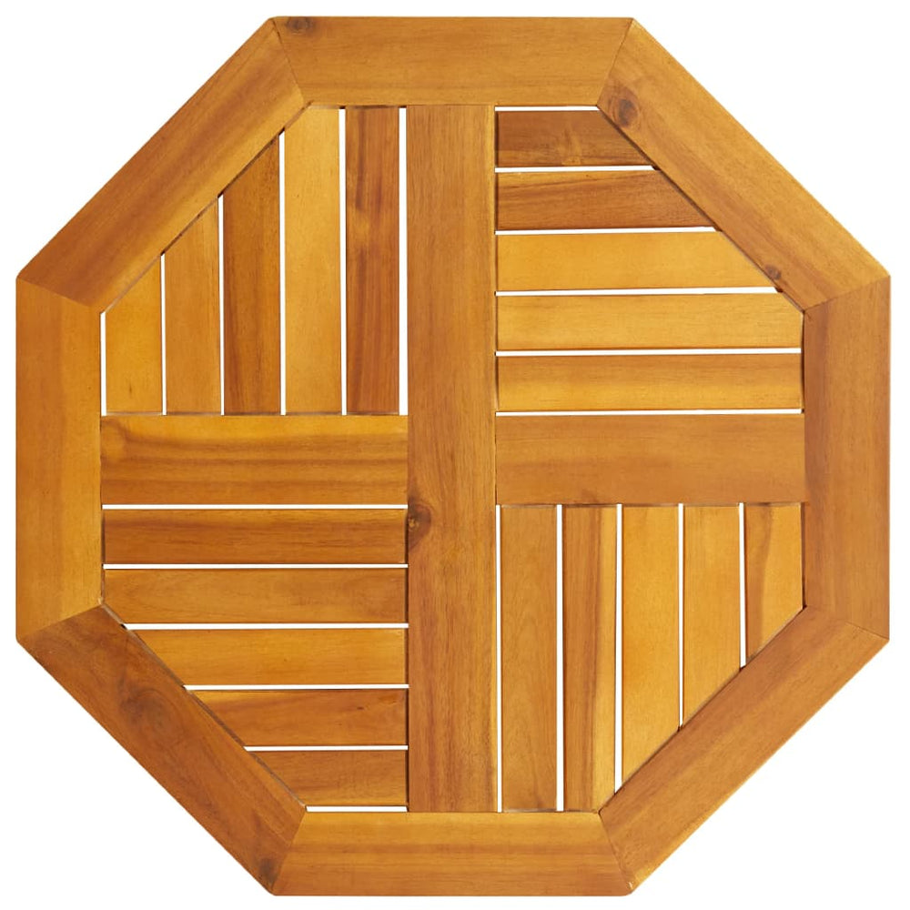 Akazie Tischplatte, 60x60 cm, achteckig