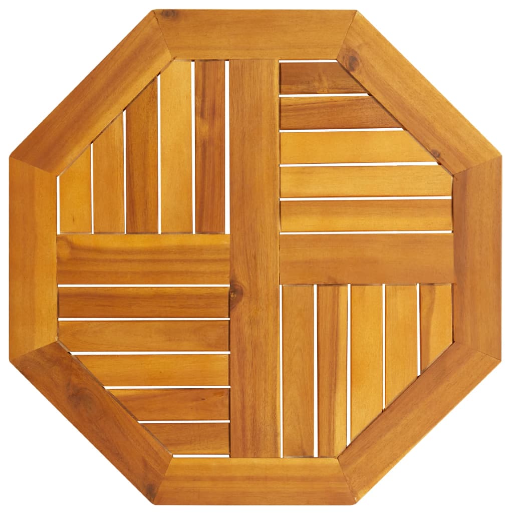 Akazie Tischplatte, 60x60 cm, achteckig