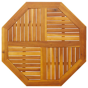 Massivholz Akazie Tischplatte Achteckig 90x90 cm