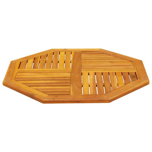 Massivholz Akazie Tischplatte Achteckig 90x90 cm