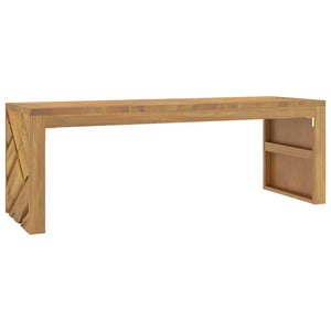 Couchtisch Teak Massivholz 110 cm