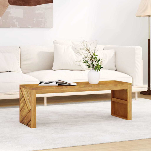 Couchtisch Teak Massivholz 110 cm