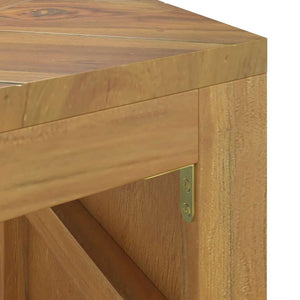 Couchtisch Teak Massivholz 110 cm
