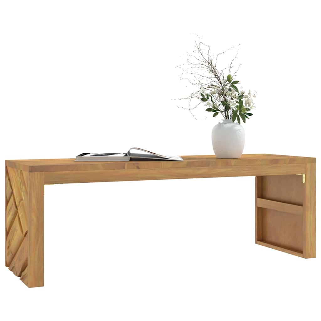 Couchtisch Teak Massivholz 110 cm