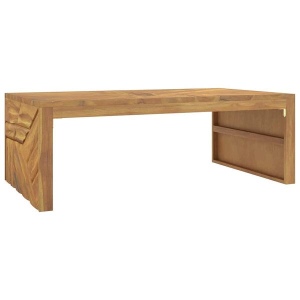Couchtisch Teak Massivholz 110x60 cm
