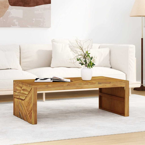Couchtisch Teak Massivholz 110x60 cm