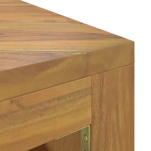 Couchtisch Teak Massivholz 110x60 cm