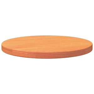 Runde Tischplatte Kiefer Wachsbraun Ø40cm
