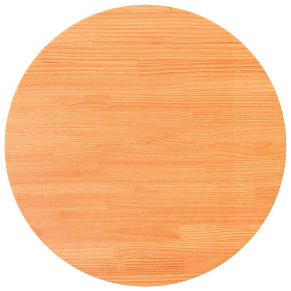 Runde Tischplatte Massivholz Ø90cm