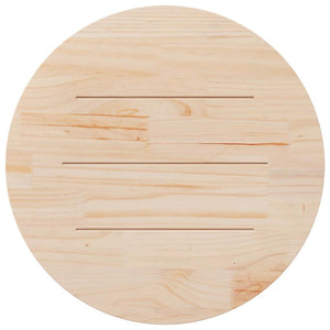 Runde Tischplatte Massivholz Ø90cm