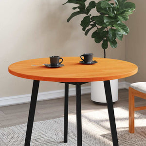 Runde Tischplatte Massivholz Ø90cm