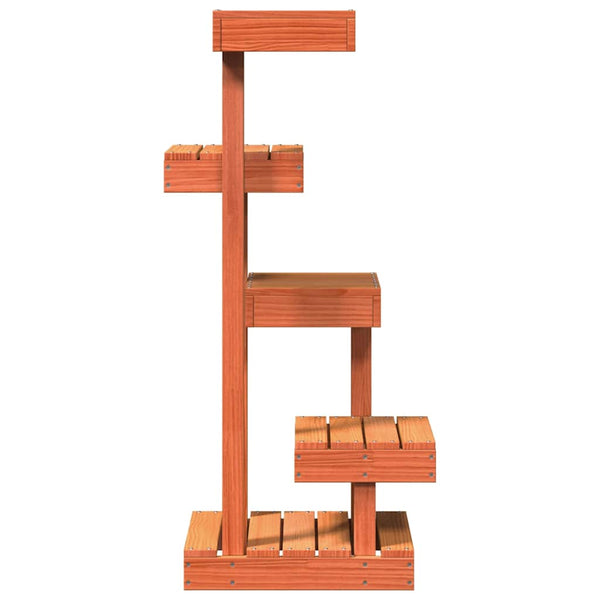 Kratzbaum Kiefer Massivholz Wachsbraun