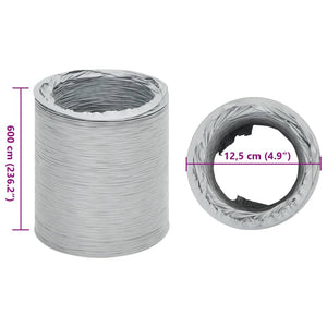 PVC Abluftschlauch 6 m, Ø12,5 cm
