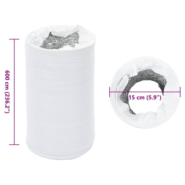 Alu Lüftungsschlauch Ø15 cm, 6 m