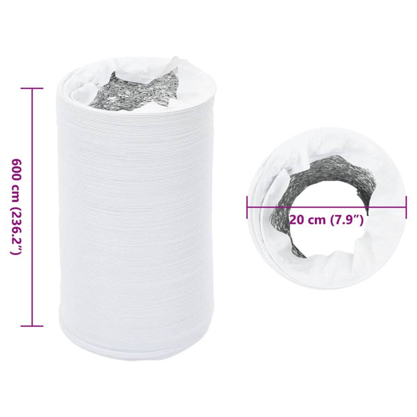 Alu Lüftungsschlauch Ø20cm, 6m