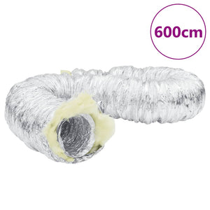 Thermo-Lüftungsschlauch Aluminium Isoliert Ø10cm, 6m